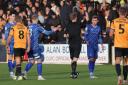 Alfie McCalmont's red card compounds Carlisle's bad day at Cambridge