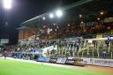 Just 716 fans watched the game at Brunton Park
