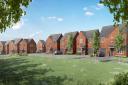 Artists impression of the new homes