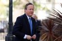 Lord Cameron urged Israel to respond in a way that did ‘as little as possible’ to escalate the situation in the Middle East (Isabel Infantes/PA)