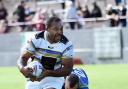 TRY-SCORER: Haven’s Dion Aiye on the attack                         Mike McKenzie