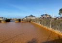 The water in Whitehaven Harbour has been discoloured for 16 months