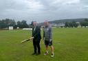 Dr Neil Hudson MP with Penrith CC Chair, Andy Hall