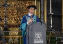 Rory Stewart gave a powerful acceptance speech at Carlisle Cathedral
