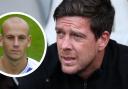 Darrell Clarke and assistant Adam Murray, inset, bring their Cheltenham side to Brunton Park this weekend