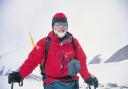 Sir Chris Bonington enjoying cold conditions