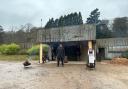 The official opening of the new Weapons Hall at Muncaster Castle