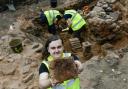 The excavation on the Carlisle Bathhouse has made some award-winning finds in previous years