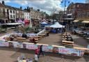The Easter International Market has returned to Carlisle city centre