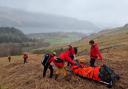 The rescue on Helvellyn