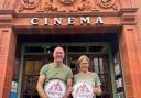Jonathan Moore and Carol Rennie, Alhambra Cinema Owners, launch £5 Fridays