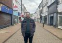 Cllr Joseph Ghayouba is calling for action to tackle the empty shops and absent landlords on King Street in Whitehaven