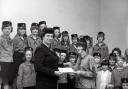 A Queen's Guides presentation at Thursby in 1969