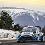 M-Sport EcoBoost Ford Fiesta in action at Monte-Carlo