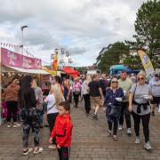 A picture of last years Whitehaven Alive festival village