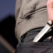 Stock image of someone carrying a bladed article. Ingledow pleaded guilty to the offence in January this year.