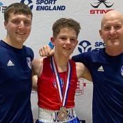 Johnpaul Miller previously won silver in the schoolboy championships.