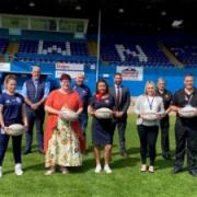 Rugby teams take part in contest