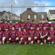Whitehaven RUFC team ahead of facing Keswick's second team on Saturday
