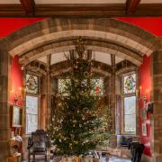Muncaster Castle at Christmas