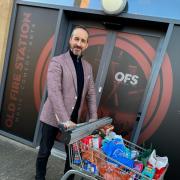 Will Morgan dropped off the trolley on Tuesday morning