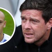 Darrell Clarke and assistant Adam Murray, inset, bring their Cheltenham side to Brunton Park this weekend
