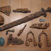 The Viking artefacts recreated thanks to 3D-printing and painting