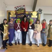 The staff at Castle Carrock Primary School on World Book Day 2024