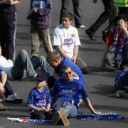 Carlisle fans mourn relegation in 2004 - but the momentum from their run-in helped to revive them the following season