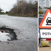 Pothole repairs at 8-year high