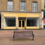 The vacant unit on English Street in Carlisle city centre