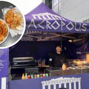 Fotis Filippopoulos ran Acropolis Street Food's latest Carlisle pop-up on Wednesday, March 27