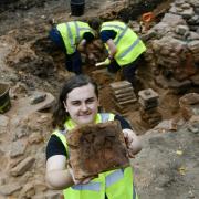The excavation on the Carlisle Bathhouse has made some award-winning finds in previous years