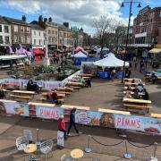 The Easter International Market has returned to Carlisle city centre