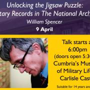 The Museum of Military Life will host a session by William Spencer