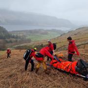 The rescue on Helvellyn