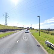 A595 between Howgate Roundabout and Whitehaven town centre