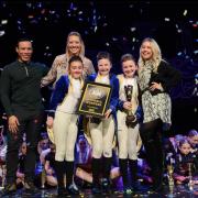 Judges presented the Carlisle Dance Academy with the overall winner prize
