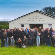 The community came together at the event which was held at Hethersgill Parish Hall
