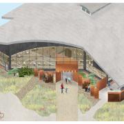 A visualisation of what the improvements may look like at the Wave Centre
