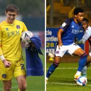 Marcus Dewhurst, left, has left Wealdstone but Micah Obiero, right, is staying another season