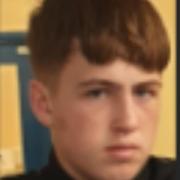 Concern for teen Peter Thompson-Hine