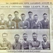Team photos from United's first Football League game