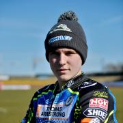 Workington Comets Speedway press and practice session.
Kyle Bickley 
Pic Tom Kay     Saturday 24th March 2018 50090043T003.JPG