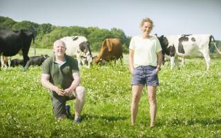 NFFN farmers Mark and Jenny Lee of The Torpenhow Cheese Company