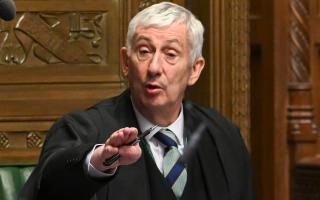 Sir Lindsay Hoyle is the speaker of the House of Commons