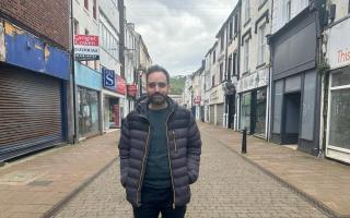Cllr Joseph Ghayouba is calling for action to tackle the empty shops and absent landlords on King Street in Whitehaven