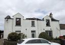 Plans submitted to Cumberland Council to replace a fire damaged farmhouse in Longtown.