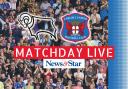 Derby County v Carlisle United - as it happened