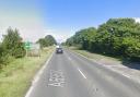 Fatal cycling incident on A595
